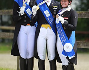 The kur medal winners: Florine Kienbaum, Sanneke Rothenberger, Diana Porsche