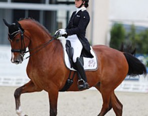 Anne Meulendijks and Avanti tied in sixth place in the Kur finals