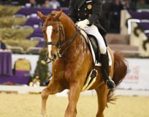 German based Portuguese rider Boaventura Freire on Sai Baba
