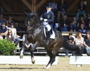 Jenny Lang-Nobbe and Loverboy at the 2016 CDI Fritzens :: Photo © Max Schreiner