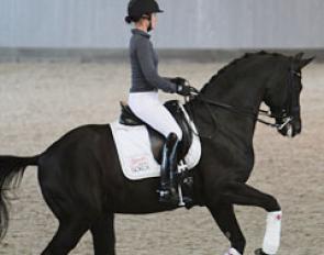 Kristina Bröring-Sprehe and Desperados at the Global Dressage Forum in October 2016 :: Photo © Astrid Appel