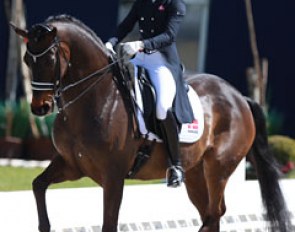 Nanna Skodborg Merrald and Millibar at the 2016 CDI Hagen :: Photo © Astrid Appels