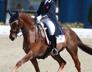 Alice Oppenheimer on Headmore Delegate (by Dimaggio). The pair went on to win the consolation Grand Prix on Sunday
