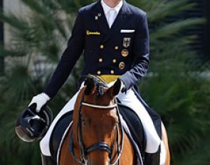 Sönke Rothenberger and Cosmo win the Grand Prix Special at the 2016 CDI Jerez :: Photo © Top Iberian