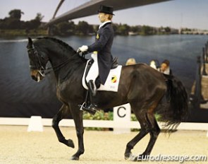 David Engelen and Royal Rubinstein at the 2016 CDI Maastricht :: Photo © Astrid Appels