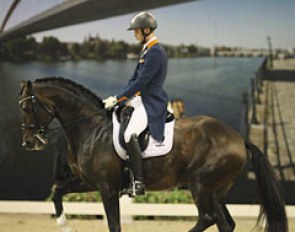 Diederik van Silfhout and Arlando at the 2016 CDI Maastricht :: Photo © Astrid Appels