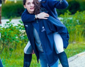Italian juniors Ginevra Coperchio and Alice Campanella