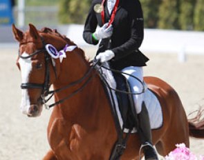 Maria Sudzhenka and Priysk at the 2016 CDI-J Moscow hosted at Maxima Park :: Photo © Astrid Appels