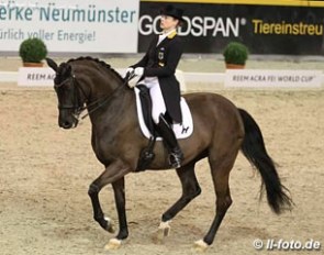 Isabell Werth and Weihegold top the 2016 Western European League World Cup ranking :: Photo © LL-foto