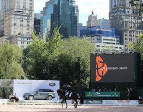 Judy Reynolds and Vancouver K in the Grand Prix at the 2016 CDI New York held at Central Park :: Photo © Sportfot