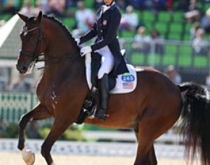 Laura Graves and Verdades at the 2016 Olympic Games in Rio de Janeiro, Brazil :: Photo © Astrid Appels