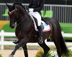 Agnete Kirk Thinggaard and Jojo AZ produced a very sweet, clean round with a nice contact in the bridle