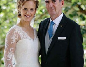 Spanish Grand Prix rider Teresa Jauquicoa Martinena and Fernando Moreno got married on 1 October 2016