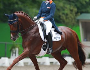 Madeleine Witte-Vrees and Cennin at the 2016 CDIO Rotterdam :: Photo © Astrid Appels