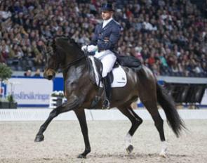 Patrik Kittel and Deja at the Sweden International Horse Show