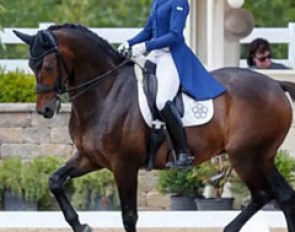 Anna Buffini and Wilton at the 2016 U.S. Youth Riders Championships :: Photo © Sue Stickle