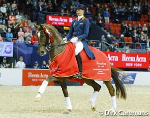 Hans Peter Minderhoud and Flirt win the Grand Prix at the 2016 World Cup Finals :: Photo © Dirk Caremans