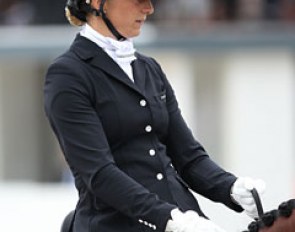 Tessa Frank at the 2016 World Young Horse Championships :: Photo © Astrid Appels