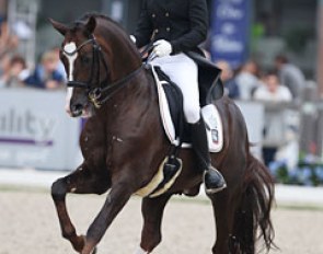 Lisa Lindner on Quotenkonig (by Quaterback x Furst Piccolo)