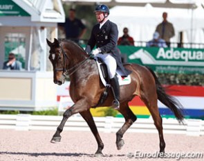 Christian Zimmermann (PLE) on Cinco de Mayo at the 2016 CDI Wellington :: Photo © Astrid Appels