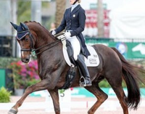 Arlene Page and Woodstock at the 2016 CDI-W Wellington :: Photo © Sue Stickle