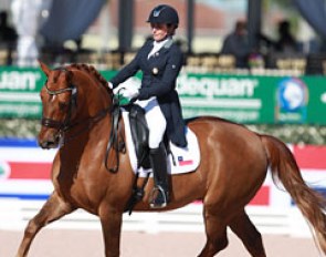 Virginia Yarur Ready and Finn at the 2016 CDI Wellington :: Photo © Astrid Appels
