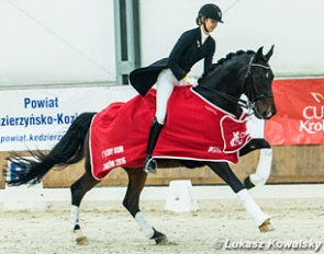 Berill Szoke Toth and Donnington Park at the 2016 CDI-W Zakrzow :: Photo © Lukasz Kowalski