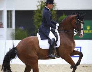 Emile Faurie and Lollipop at the 2017 CDIO Aachen :: Photo © Astrid Appels