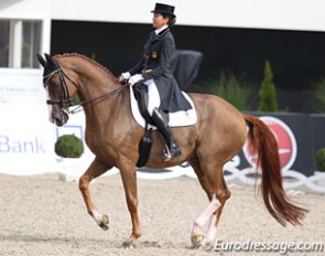 Beatriz Ferrer-Salat and Delgado at the 2017 CDIO Aachen :: Photo © Astrid Appels