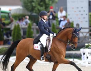 Jill Irving and Degas at the 2017 CDIO Aachen :: Photo © Astrid Appels