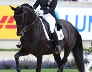 Isabell Werth and Weihegold at the 2017 CDIO Aachen :: Photo © Astrid Appels
