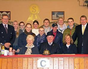 The 80-year old Klaus Harms judged his last dressage show at the CDN Ankum on 29 October 2017