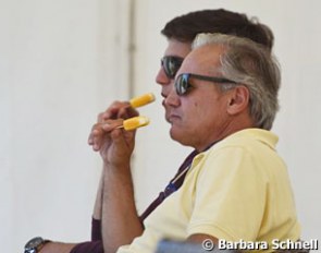 Florida based Spaniards Juan Matute senior and junior are in Europe for their summer campaign and went to Balve to watch Germany's best compete