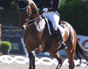Isabell Werth on Lisa Muller's developing GP horse Stand by Me