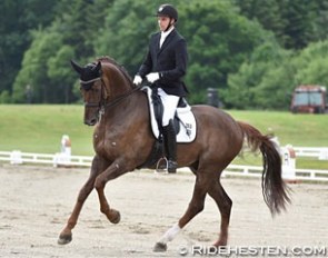Andreas Helgstrand and Springbank VH at the 2017 CDN Billund :: Photo © Ridehesten