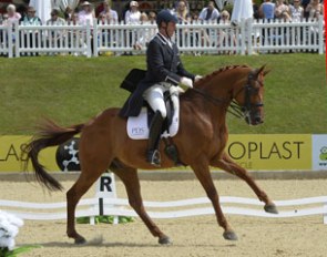 Carl Hester and Barolo at the 2017 CDI Bolesworth