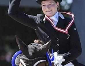 Marlene Storkborg at the 2017 Danish Dressage Championships :: Photo © Ridehesten