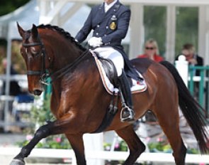 Jeroen Devroe and Eres DL missed out on the CDI Lier and 's Hertogenbosch in March due to injury, but the pair is back and on the Belgian Nations' Cup team