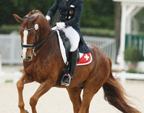 Swiss Antonella Joannou on Dandy de la Roche