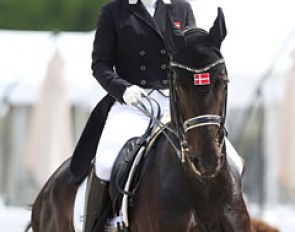 Danish Emilie Kampmann on her own 11-year old Hanoverian bred Rubin EG (by Romanov x Metall)