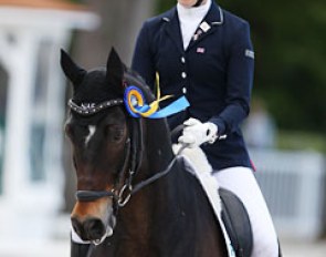 Anya Kolleth and SL Lucci at the 2017 CDIO Compiegne :: Photo © Astrid Appels