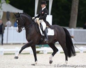 Charlotte Lenherr and Darko of De Niro at the 2017 CDIO Compiegne :: Photo © Astrid Appels