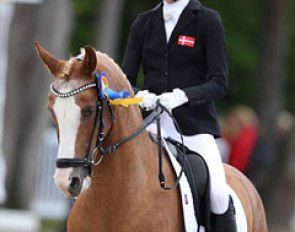 Sophie Ludvigsen and Kentris Afrodite at the 2017 CDIO Compiègne :: Photo © Astrid Appels