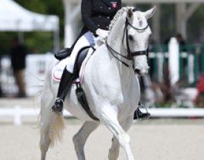 Mai Tofte Olesen's Rustique might not be the most spectacular mover but the pair is always good for beautiful, classical riding