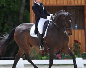 Evelina Soderstrom on Weihenstephaner at the 2017 CDIO Compiegne :: Photo © Astrid Appels
