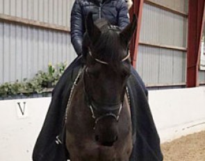 Victoria Vallentin and Fabienne at home in Malling, Denmark