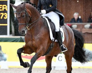Isabell Werth and Don Johnson at the 2017 CDI Donaueschingen :: Photo © Stefan Lafrentz