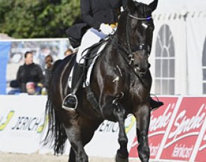 Isabell Werth and QC Flamboyant in the CDN Prix St Georges Special at the 2017 CDI Donaueschingen :: Photo © Stefan Lafrentz