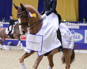 Anabel Balkenhol and Dablino at the 2017 CDI Dortmund :: Phoot © LL-foto