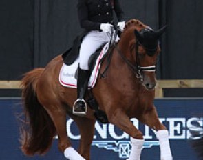 Cathrine Dufour and Cassidy win double bronze